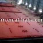 Steel hatch cover on hull deck for shipyard