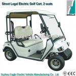 Street legal electric golf cart, 2 seats, EG2028KR, EEC approved EG2028KR