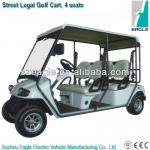 Street legal golf cart, 4 seaters, EG2048KR, EEC approved, L7e