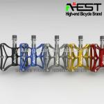 super light weight titanium spindle megenesium body platform AEST bicycle mtb pedals YMPD-12T