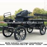 Ten-people Seats Sightseeing 4 wheel Horse drawn carriage manufacturer BTH-10 horse drawn carriage