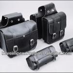 Top quality Motorcycle Leather Saddle bag KI-SB0013