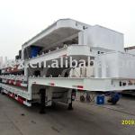 tri-axles low bed semi trailer BULLEX2341,HSD949STDP