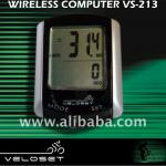 Veloset VS-213 10 Function Wireless Cycle Computer VS213