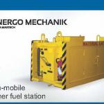 Wagon-mobile container fuel station