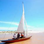 Wooden Sail Boat Glama