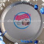 In-flight embossed aluminium foil tray