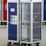 Transparent Exhibition Trolley/ Show Cart / Movable Show Counter