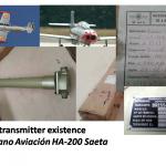 Fuel transmitter existence Hispano Aviacion HA-200 Saeta