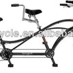 26 inch Alloy or HI-TEN frame V brake adult Tandem bike SY-TD2609-SY-TD2609