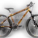 6-speed Bamboo Racing Road Bicycle in brown color