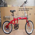 20 inch folding bike folding bicycle with gear can change your bike speed-HNJ-F-001