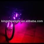 Super Bright 6pc RGB 3.7V led 5050 battery powered led strip rgb bicycle kit-KS-42RGB-6PS