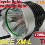 2014 Popular 1200lumen CREE XML T6 LED Bike Light