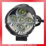 5 x Cree XM-L T6 3-Mode Bicycle Light with Charger and 4 x 26650 Battery Pack-S021113