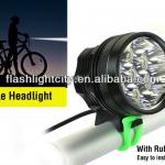 High bright 9800lm LED bicycle bike headlight flashligh lamp