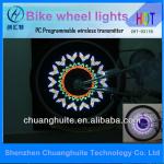 2014 NEW PC programmable wireless transmitter bike light &amp; bicycle lights