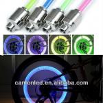 2X Ultra sharp LED Bike bicycle Wheel Light + cycling safety for Tyre Valve Cap