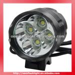 4 x Cree XM-L T6 4-Mode Bicycle Light with Charger and 6 x 18650 Battery Pack