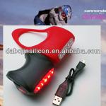 rechargeable new design led bicycle light for 2014