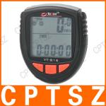 1.5&quot; LCD Waterproof Electronic Bicycle Speedometer - Black (1xCR2032 Battery)-YT-816