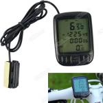 Digital LCD Cycle Cycling Bicycle Bike Computer Odometer Speedometer Velometer