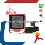 2014 new products hot selling lcd Bicycle odometer waterproof wireless bicycle odometer with heart rate-CXJJ-06052
