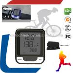 bicycle bike computer with display current speed