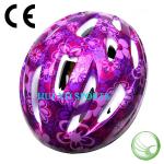 Blinking graphic helmet, blinking paint helmet, 2014 fashion kid helmet-HE-1208FK