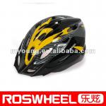 Custom bicycle helmet with LED light