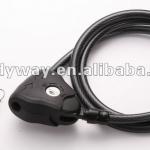 Bicycle Adjustable cable lock