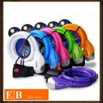 colorful bicycle cable lock