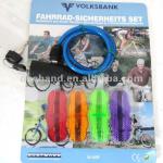 bicycle lock with accessories