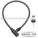 GK101.115 wire cable bike lock, Steel small cable lock