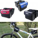 Newest Cycling Frame Pannier Mountain Bike Saddle Bicycle Front Tube Bag-SC- 0K251D