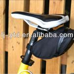 Water resistant zipper MTB bike using bicycle saddle bag