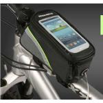 Cycling Bike Bicycle Frame Front Tube Bag Phone Case For iPhone 4/4S 5G Green