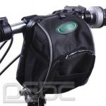 2012 Cycling Bicycle bike Front handlebar Bag black new with rain cover-