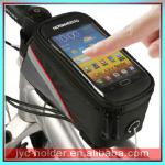 Phone Bag Cycling Bike Bicycle Frame Pannier Front Tube Pouch Bag-JH0502436