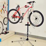 Mountain bike working stand with adjustable height