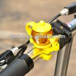 Bicycle Bell Teapot Bell Hand Dial Thumb Bell Horn Yellow and Golden-LN726