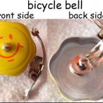 flower bicycle bell