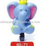 Bicycle elephant cartoon bell