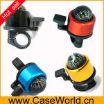 Aluminum alloy Bicycle bell with compass and outdoor Bicycle bike Accessories