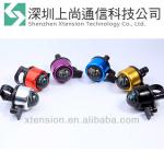 Mountain Bike Bicycle Bike Handlebar Bell Ring Horn Compass Blue Yellow Purple Red Silver