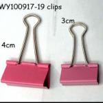pink matel clip