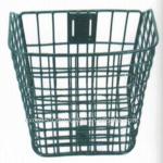 black new developed steel bicycle basket-