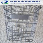 new metal /ss 304 bike basket /electric bicycle basket for china of anping factory