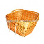 wicker basket for bicycle