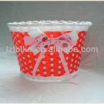 plastic cheap bike basket bike parts accessory